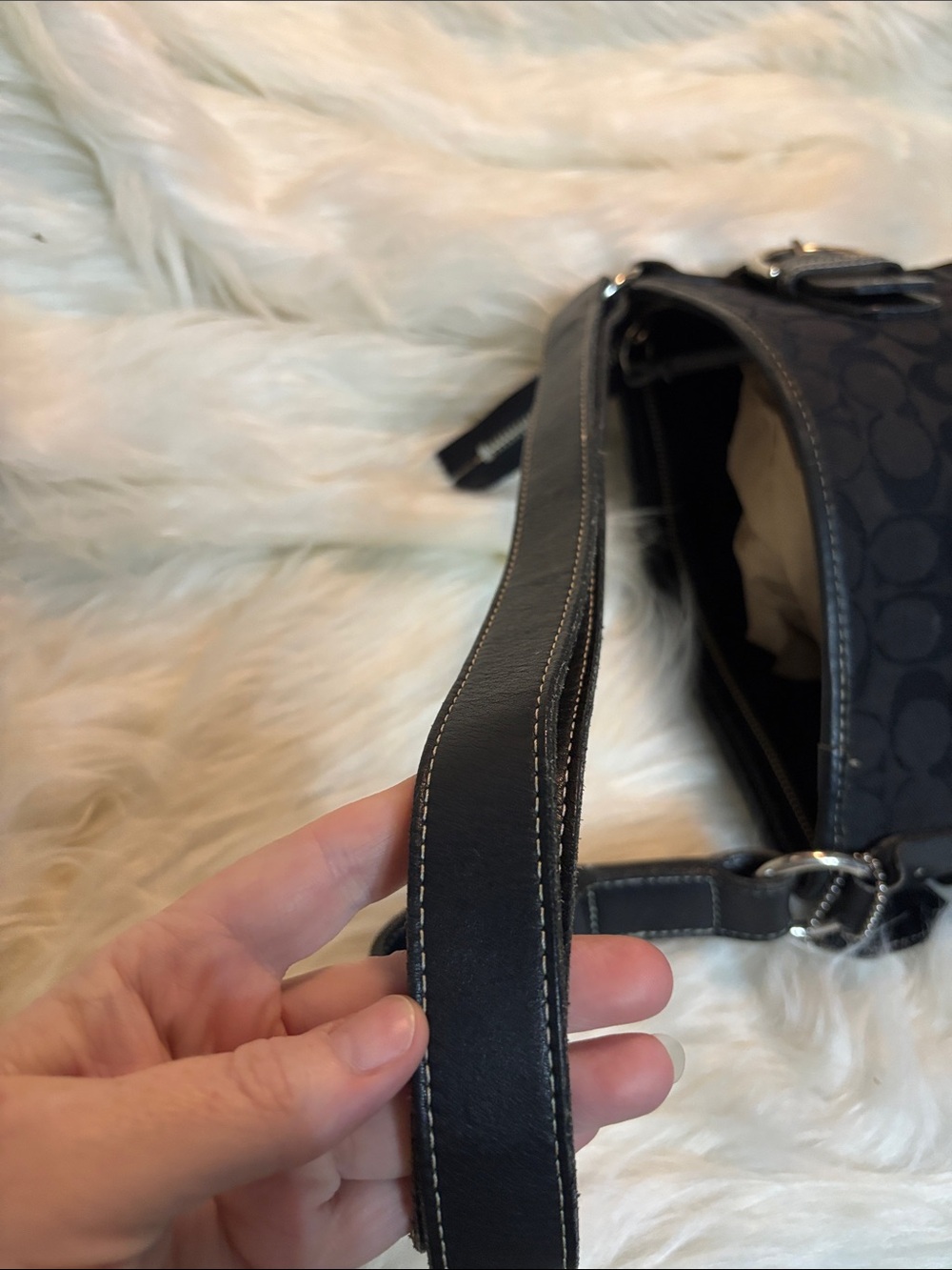 Vintage Coach Black SoHo EOW-3574 Y2K - Picture 9 of 11